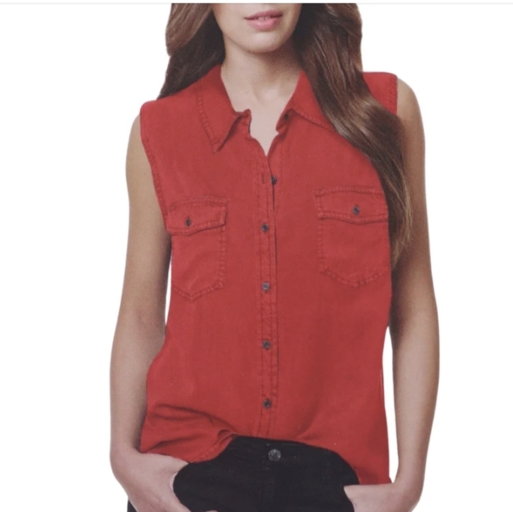 Buffalo Lyocell Sleeveless Shirt